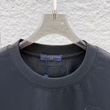 Louis Vuitton 26SS Classic Cloud Logo Embroidered Short Sleeve Unisex Casual Round Neck T-shirt