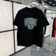 Gucci 26SS Classic Logo Printed Short Sleeve Unisex Casual Loose T-shirt