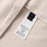 Louis Vuitton Classic Logo Printed Splicing Knitted Short Sleeve Drawstring Shorts Set