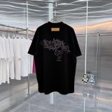 Louis Vuitton 26SS Fashion Logo Printed Short Sleeve Unisex Casual Loose T-shirt