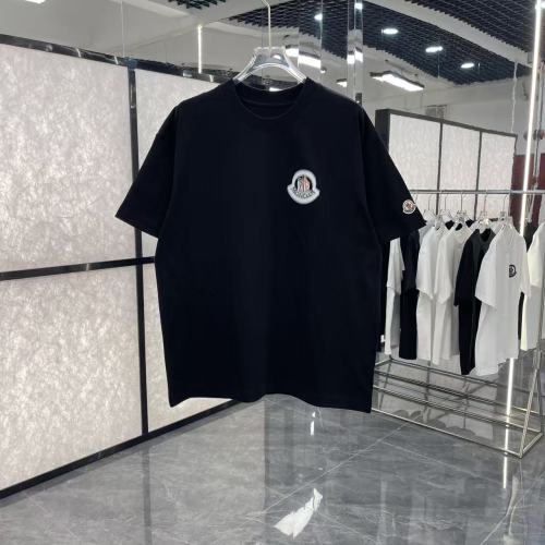 Moncler 26SS Classic Logo Printed Short Sleeve Unisex Casual Loose T-shirt