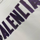 Balenciaga 26SS Classic Logo Printed Short Sleeve Unisex Casual Loose T-shirt