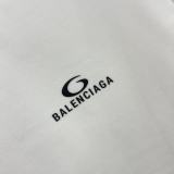 Balenciaga 26SS Classic Offset Logo Short Sleeve Unisex Casual Loose T-shirt