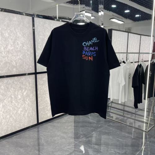 Chanel 26SS Fashion Logo Printed Short Sleeve Unisex Casual Loose T-shirt