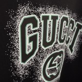 Gucci 26SS Classic Logo Printed Short Sleeve Unisex Casual Loose T-shirt