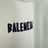 Balenciaga 26SS Classic Logo Printed Short Sleeve Unisex Casual Loose T-shirt
