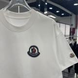 Moncler 26SS Classic Logo Printed Short Sleeve Unisex Casual Loose T-shirt