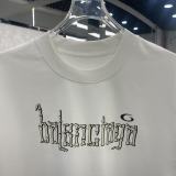 Balenciaga 26SS Personalized Offset Logo Short Sleeve Unisex Casual Loose T-shirt