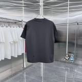 Balenciaga 26SS Fashion Plush Logo Printed Short Sleeve Unisex Casual Loose T-shirt