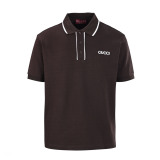 Gucci Classic Embroidered Logo Casual Short Sleeve Polo Shirt