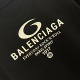 Balenciaga 26SS Classic Offset Logo Short Sleeve Unisex Casual Loose T-shirt