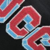 Gucci 26SS Fashion Embroidered Logo Short Sleeve Unisex Casual Round Neck T-shirt