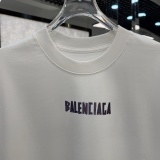 Balenciaga 26SS Classic Logo Printed Short Sleeve Unisex Casual Loose T-shirt