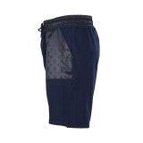 Louis Vuitton Classic Logo Printed Splicing Knitted Short Sleeve Drawstring Shorts Set