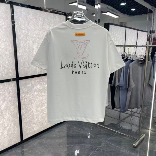 Louis Vuitton 26SS Personalized Logo Printed Short Sleeve Unisex Casual Loose T-shirt