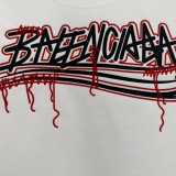 Balenciaga 26SS Classic Logo Printed Short Sleeve Unisex Casual Loose T-shirt