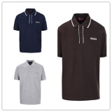 Gucci Classic Embroidered Logo Casual Short Sleeve Polo Shirt