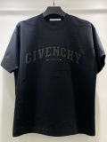 Givenchy 26SS Personalized Foam Logo Printed Short Sleeve Unisex Casual Loose T-shirt