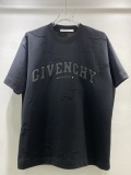 Givenchy 26SS Personalized Foam Logo Printed Short Sleeve Unisex Casual Loose T-shirt