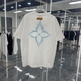 Louis Vuitton 26SS Fashion Embroidered Logo Short Sleeve Unisex Casual Versatile T-shirt