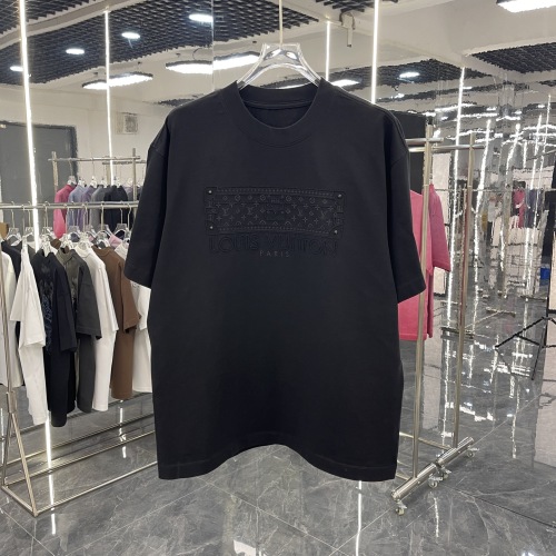 Louis Vuitton 26SS Fashion Embroidered Logo Short Sleeve Unisex Casual Versatile T-shirt