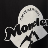 Moncler 26SS Classic Logo Printed Short Sleeve Unisex Casual Loose T-shirt