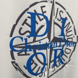 Dior 26SS Classic Logo Printed Short Sleeve Unisex Casual Loose T-shirt