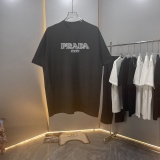 Prada Classic Logo Printed Short Sleeve Unisex Casual Versatile T-shirt