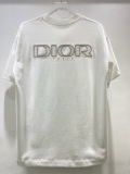 Dior 26SS Classic Embroidered Logo Short Sleeve Unisex Casual Loose T-shirt