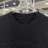 Louis Vuitton 26SS Fashion Embroidered Logo Short Sleeve Unisex Casual Versatile T-shirt