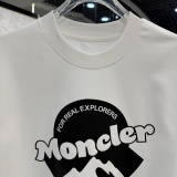 Moncler 26SS Classic Logo Printed Short Sleeve Unisex Casual Loose T-shirt