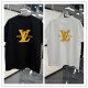 Louis Vuitton 26SS Personalized Logo Printed Short Sleeve Unisex Casual Loose T-shirt