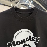 Moncler 26SS Classic Logo Printed Short Sleeve Unisex Casual Loose T-shirt