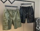 Prada Classic Triangle Logo Nylon Flip Pocket Work Shorts