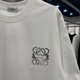 Loewe 26SS Fashion Logo Printed Embroidered Short Sleeve Unisex Casual Versatile T-shirt