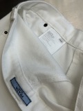 Prada Classic Leather Triangle Logo Casual Versatile Work Pants