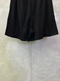 Balenciaga Classic 3D Embroidered Casual Shorts Unisex Casual Versatile Sports Shorts