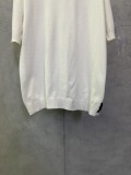 Fendi New Couple Classic FF Casual Versatile Wool Knitted Short Sleeve