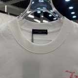 Louis Vuitton 26SS Fashion Foam Embroidered Logo Short Sleeve Unisex Casual Versatile T-shirt