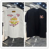 Louis Vuitton 26SS Fashion Foam Embroidered Logo Short Sleeve Unisex Casual Versatile T-shirt