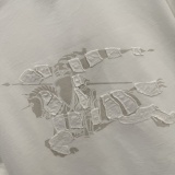 Burberry 26SS Classic Patchwork Embroidered Logo Short Sleeve Unisex Casual Versatile T-shirt
