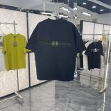 Balenciaga Fashion Embroidered Logo Short Sleeve Unisex Casual Versatile T-shirt