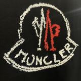 Moncler 26SS Classic Patchwork Embroidered Logo Short Sleeve Unisex Casual Oversize T-shirt