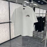 Balenciaga 26SS Fashion Heavy Industry Embroidered Logo Short Sleeve Unisex Casual Versatile T-shirt