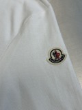 Moncler Fashion Embroidered Logo Contrast Collar Short Sleeve Polo Shirt