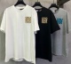Loewe Fashion Towel Embroidered Logo Short Sleeve Couple Versatile T-shirt