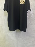 Loewe Fashion Towel Embroidered Logo Short Sleeve Couple Versatile T-shirt