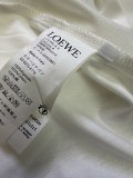 Loewe Fashion Towel Embroidered Logo Short Sleeve Couple Versatile T-shirt