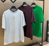 Louis Vuitton Fashion Embossed Logo Short Sleeve Unisex Versatile Casual T-shirt