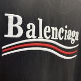 Balenciaga Fashion Embroidered Logo Short Sleeve Unisex Casual Oversize T-shirt